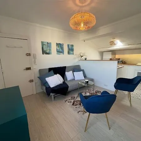 Apartamento T2, 3 Mins Gare St Roch, 4 Personnes
